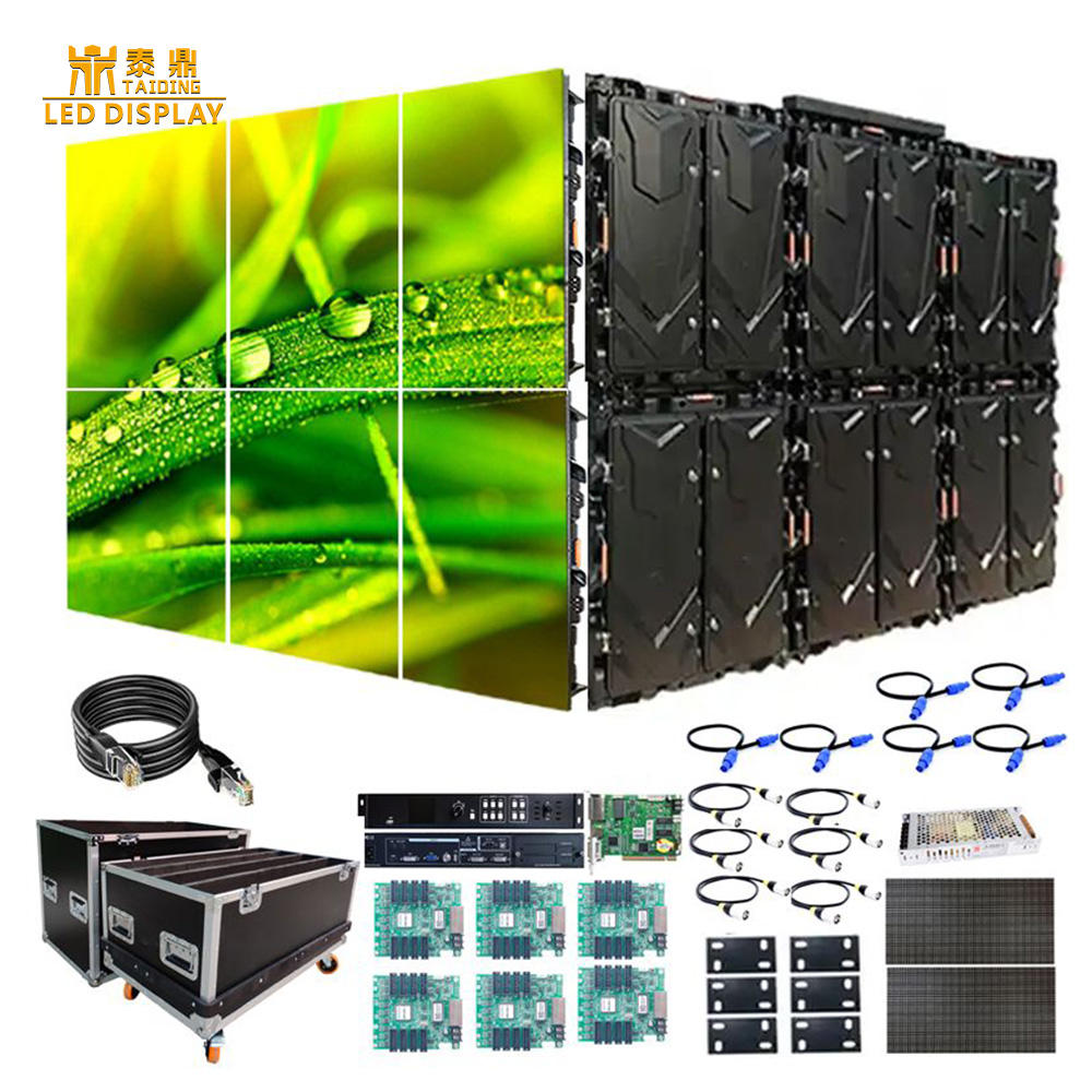 Led Solution Video Wall Screens Rental Cabinet 960x960mm Full Color P4 P5 P6 P8 P10 Outdoor Smd Advertising Led Display