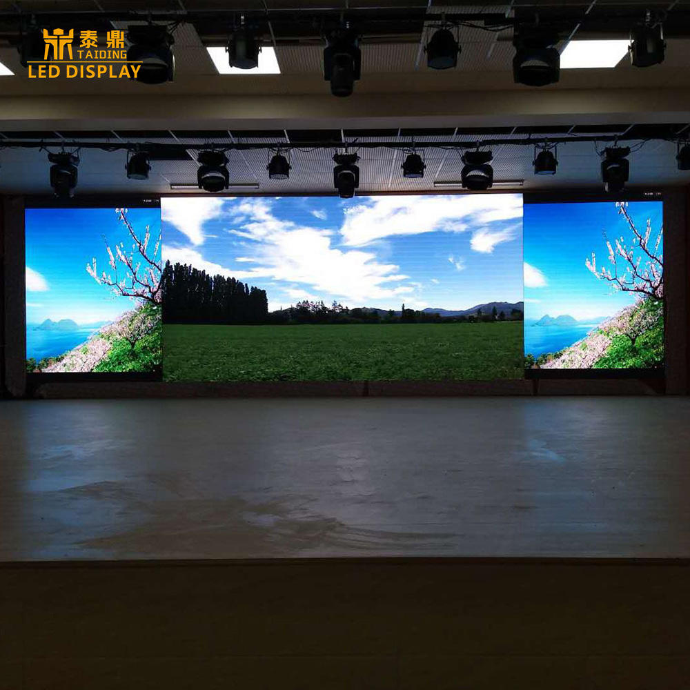 Quality Certification Indoor Outdoor Large Stage Background Rental LED Screen Panels P2.6P3.9LED Display for Concerts Video Wall