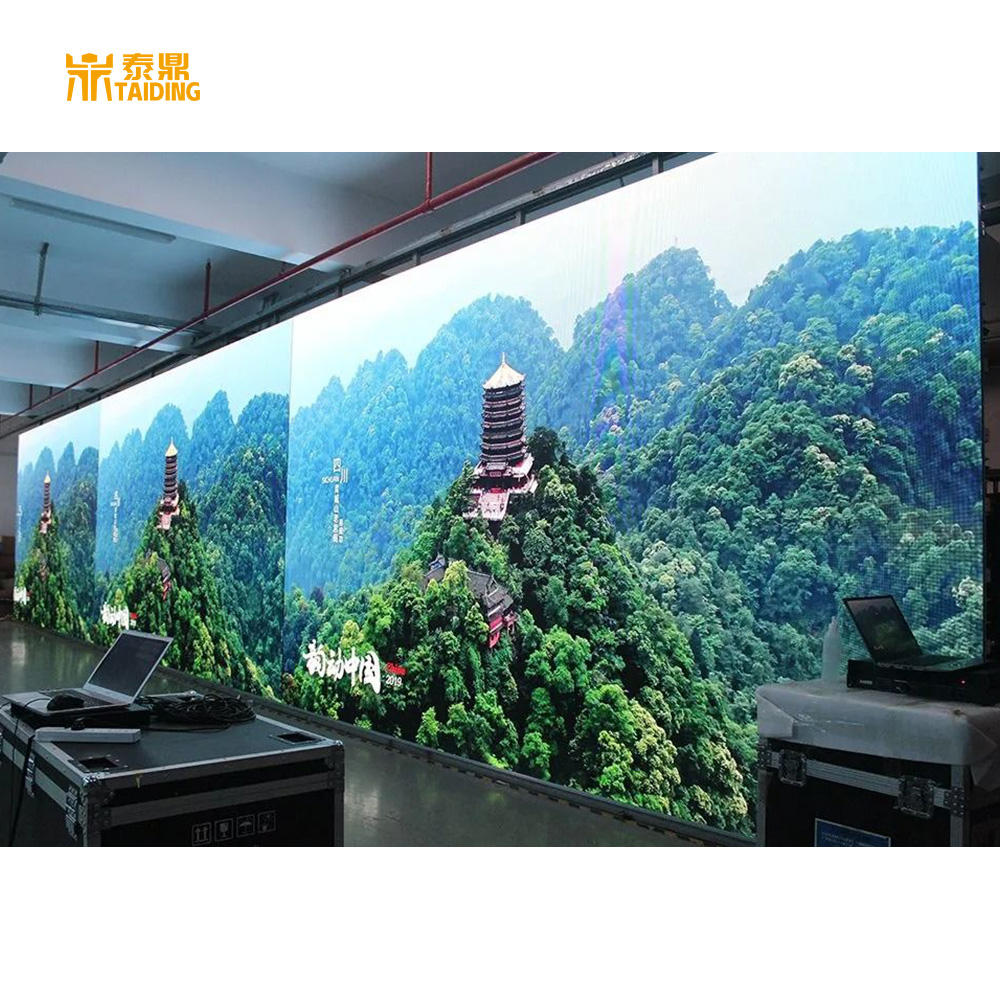 China Manufacture New P0.93 P1.19 P1.25 P1.45 P1.56 P1.66 P1.87 P2 P2.5 a Series 169 Golden Ratio Cabinet Indoor LED Screen