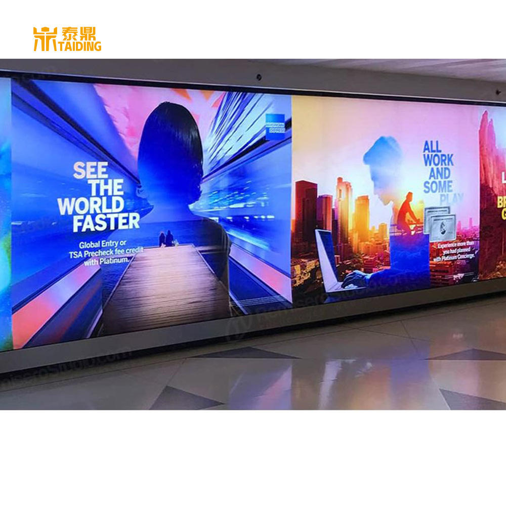 High Quality Indoor Ultra Thin Wall Mounted Led Screen P1.25 P1.56 P1.9 P2.5 High Definition Video Wall for Advertising Display