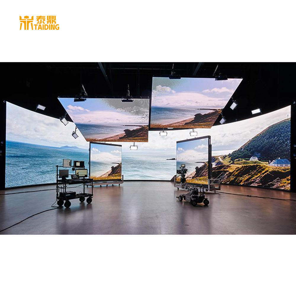 Immersive XR LED Video Wall 8K High Resolution LED Display Solution for Virtual Production, Stage LED Screen for Studio Filming