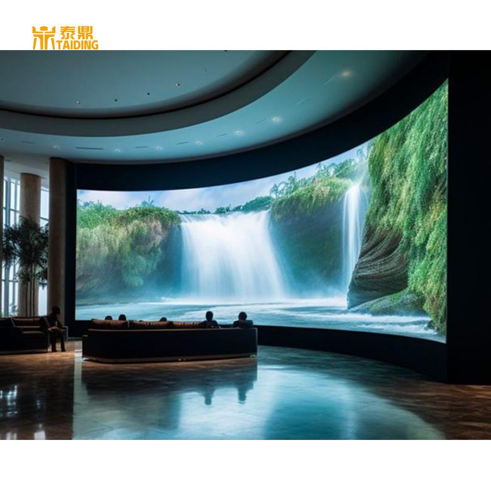 Meeting Curved HD LED Display P1.95 P2.6 P2.97 P3.91 500x500mm Flexible LED Screen Indoor LED Display