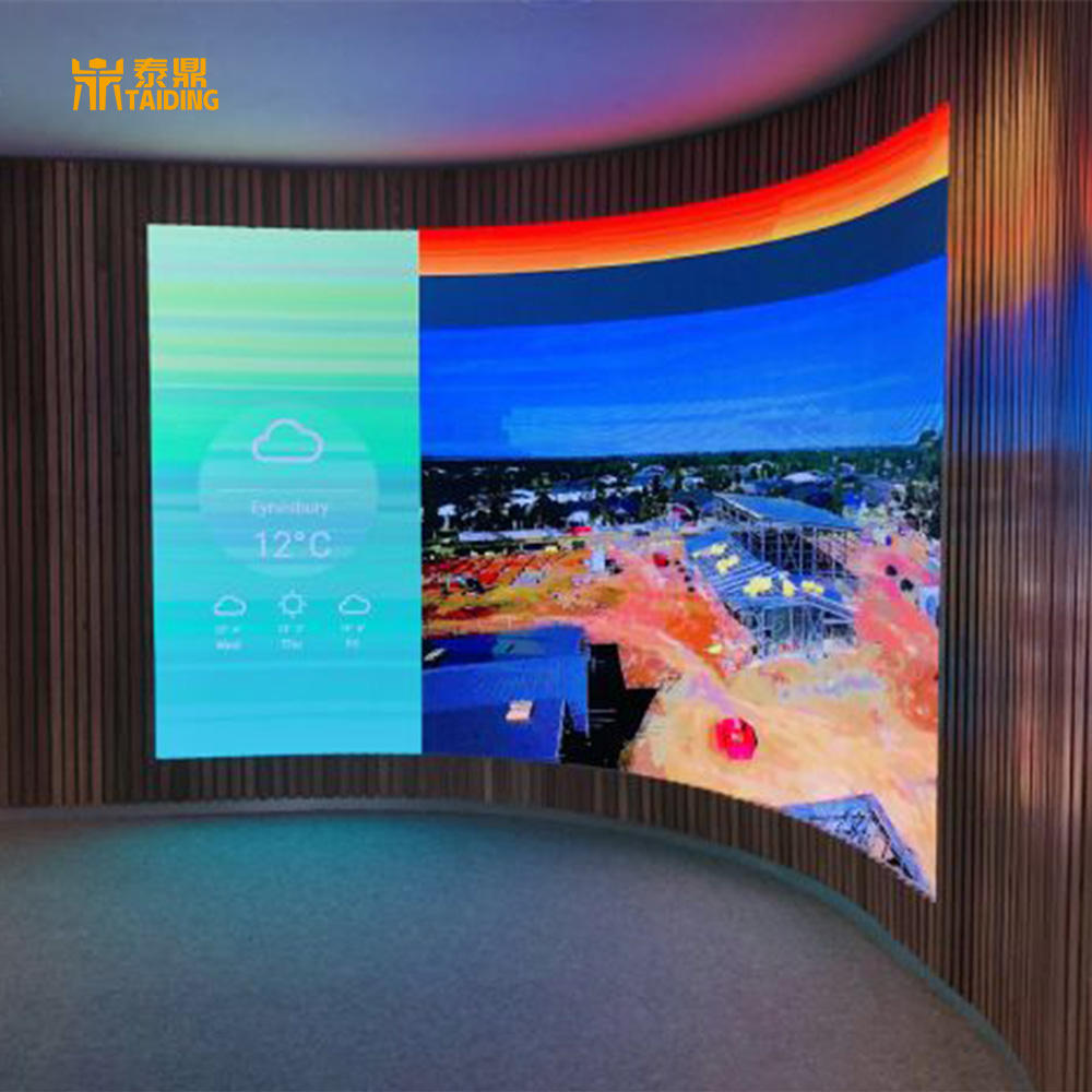 P1.95 P2.604 P2.976 Indoor  Outdoor Full Color Rental Curve LED Video Screen P3.91P4.81 5001000 Curved Flexible LED Display
