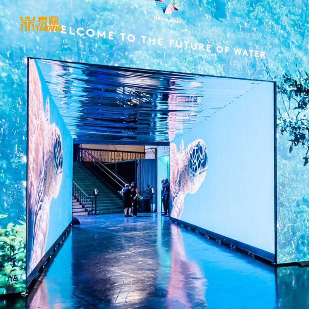 P3.91 Indoor Outdoor 500x500mm LED Module Cabinet SMD Video Wall Panel High Quality RGB Hire Stage Rental LED Display Screen