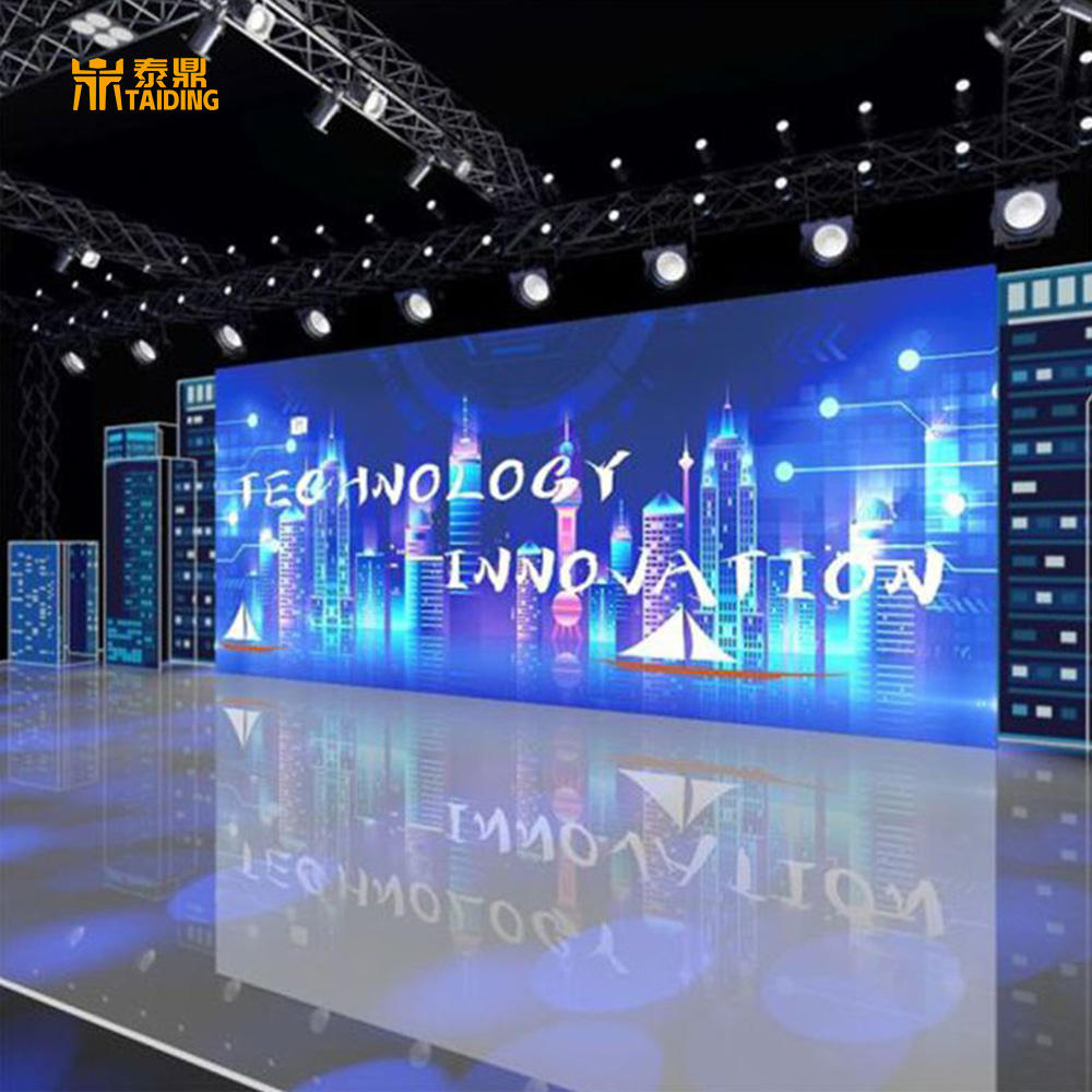 Customized Stage HD Full Color Electronic Advertising Large Screen Video Za Ngono P4 Conference Room Led Indoor Display