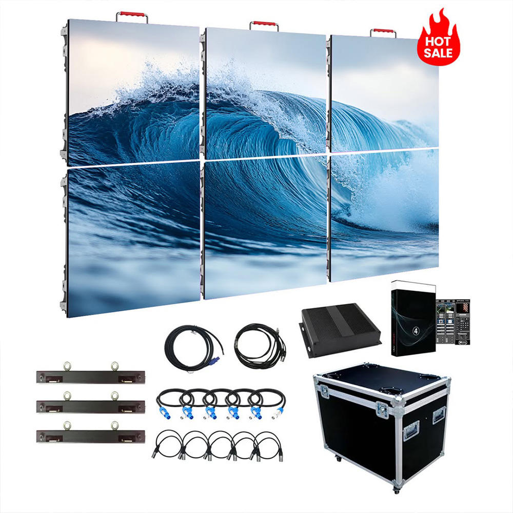 P2.6 P3.91 Turnkey Led Video Wall System Package Indoor Outdoor Rental Display Exhibition Stage Led Screen