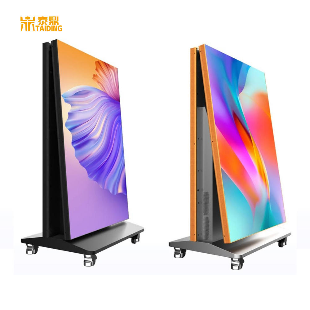 Portable Led Screen Super Slim Digital Advertising Player Poster Led Screen Display for Advertising