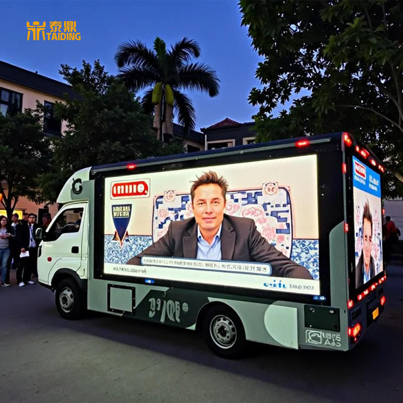 Custom LED Display Advertising Pickup for Car Panel Truck Box Big Pantallas LED Screen for Effective Car Advertising