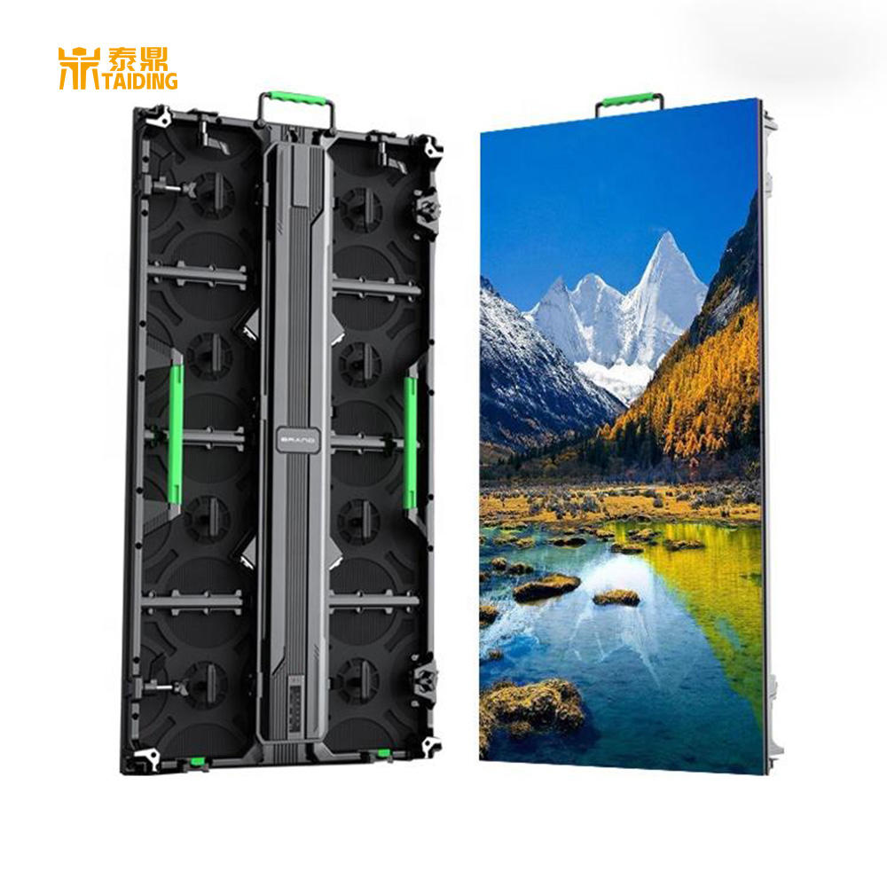 P3.91 P4.81 High Brightness Outdoor Live Performance LED Screen Rental LED Display Waterproof Stage Wedding Background Screen