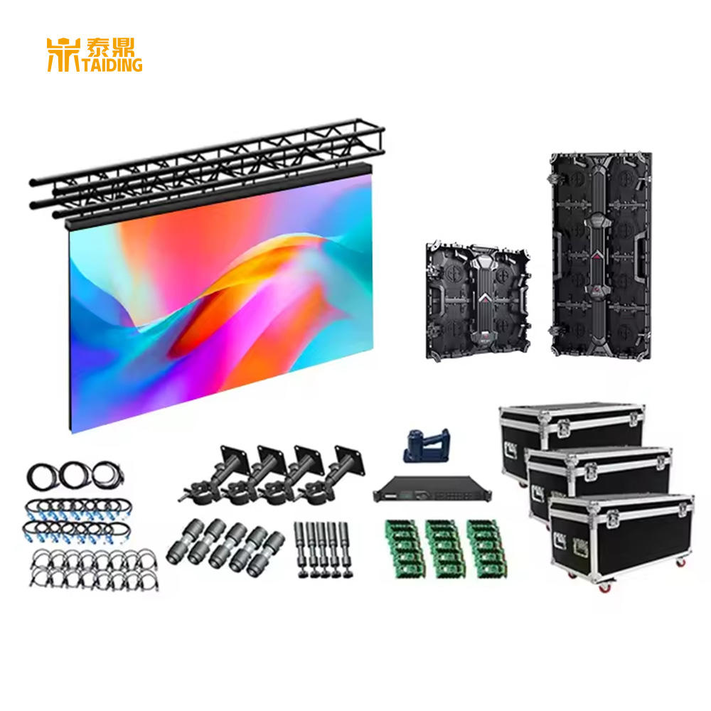 Full Color P2.6 P2.9 P3.91 Led Panel Matrix Displays Interior Stage Led Wall P2 P3 P4 Led Screen Rental Indoor Led Display