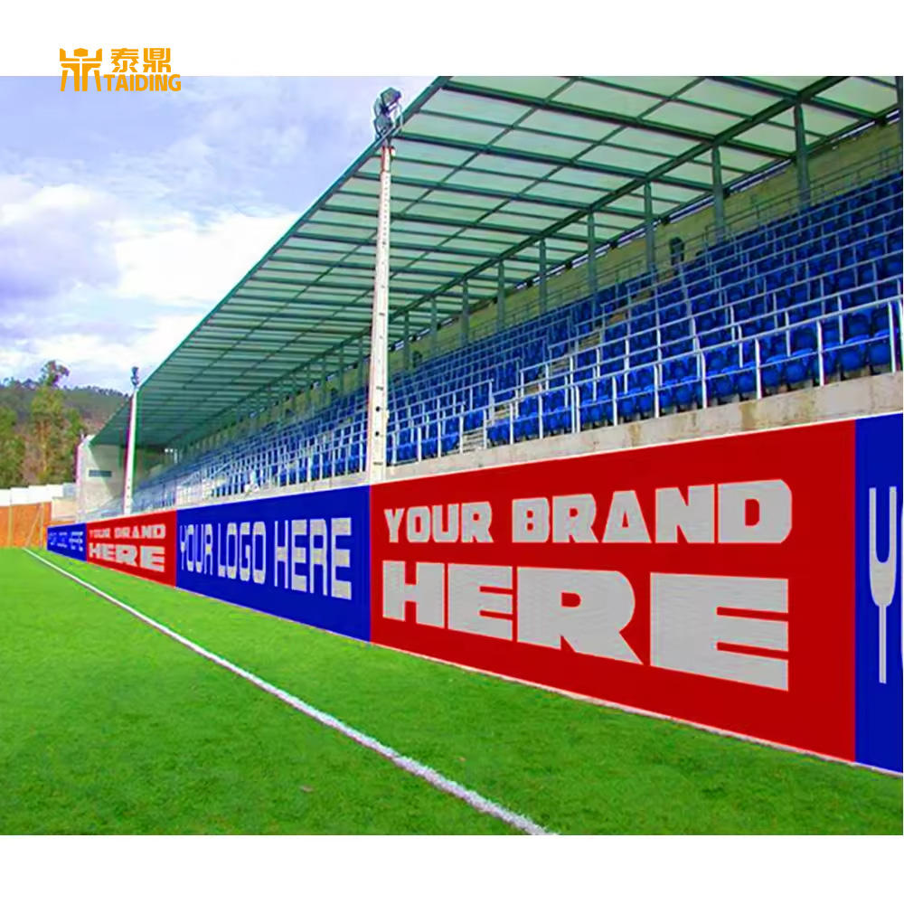 Football Stadium Perimeter Led Screen Display P5 P6 P8 P10 LED Module Advertising Outdoor Led Large Screen Display