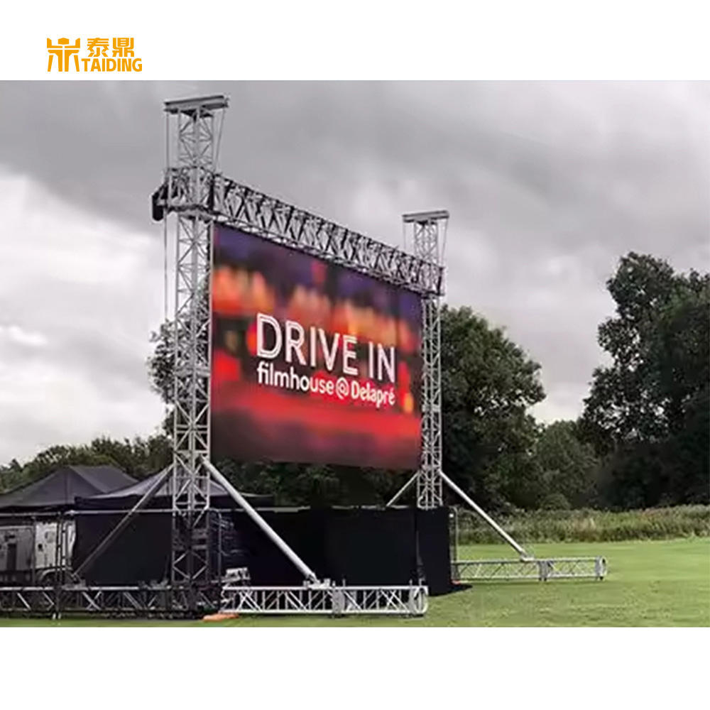 500x1000mm 500x500mm Indoor Outdoor Waterproof Giant Stage Background LED Panel P2.9 P3.9 P4.8 Rental LED Video Wall Screen
