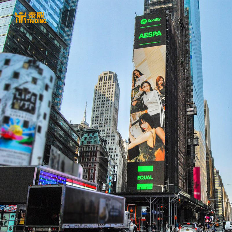 TAIDING Outdoor Programmable SMD Display LED Module V706 1R Type Red P10 LED Display Led Panels