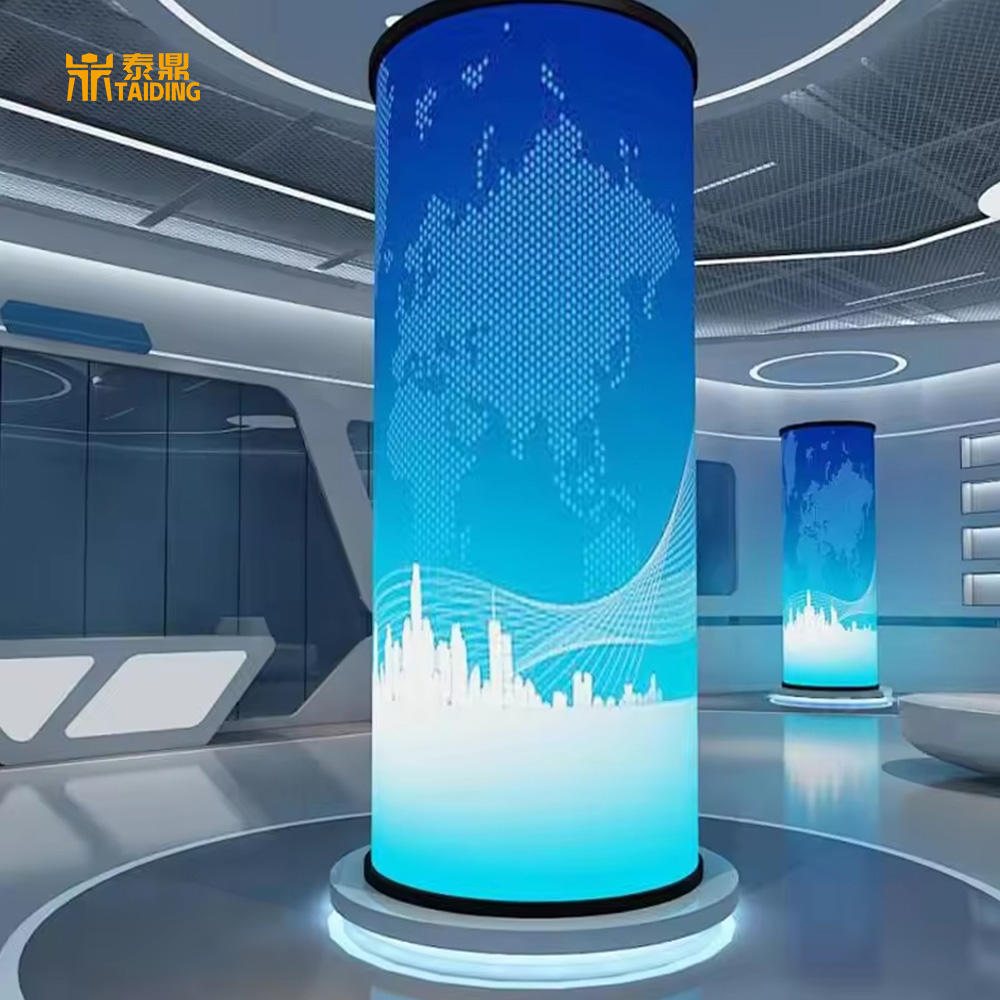 Hot Selling LED Module P4 Indoor Outdoor Full Color High Fresh Video Wall Special Soft Flexible LED Screen Digital Signage